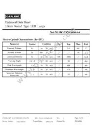 264-7SUBC/C470/S400-A6 Datasheet Page 3