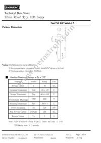 264-7SURC/S400-A7 Datasheet Page 2