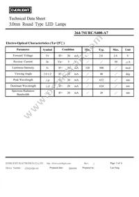 264-7SURC/S400-A7 Datasheet Page 3
