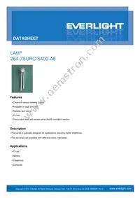 264-7SURC/S400-A8 Datasheet Cover