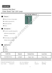 264-7SURC/S530-A3 Datasheet Cover