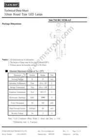 264-7SURC/S530-A3 Datasheet Page 2