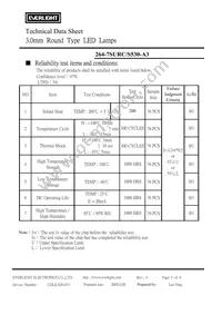 264-7SURC/S530-A3 Datasheet Page 5