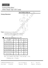 264-7SURC/S530-A4 Datasheet Page 2