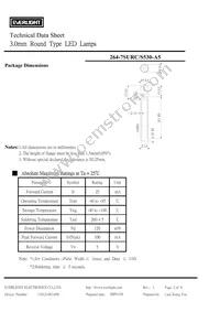 264-7SURC/S530-A5 Datasheet Page 2