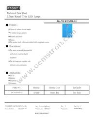 264-7SURT/S530-A3 Datasheet Cover