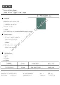 264-7USOC/S400-A6 Datasheet Cover