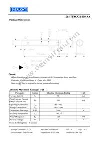 264-7USOC/S400-A8 Datasheet Page 2