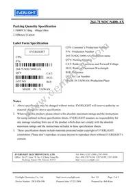 264-7USOC/S400-A8 Datasheet Page 5