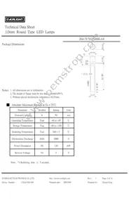 264-7UYC/S400-A9 Datasheet Page 2