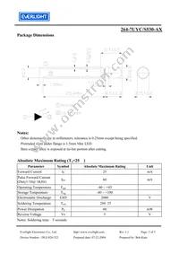 264-7UYC/S530-A3 Datasheet Page 2