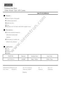 264-7UYT/S530-A3 Datasheet Cover