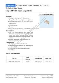 27-21/GHC-YR2T1/3C Datasheet Cover