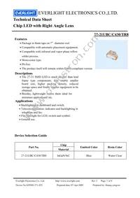 27-21UBC/C430/TR8 Datasheet Cover