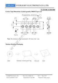 27-21UBC/C430/TR8 Datasheet Page 6