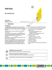 2700356 Datasheet Cover