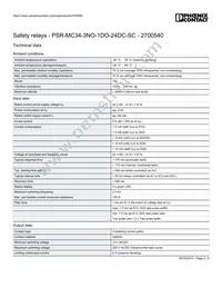 2700540 Datasheet Page 2