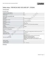 2700548 Datasheet Page 4