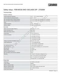 2700564 Datasheet Page 2