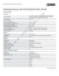 2701491 Datasheet Page 2