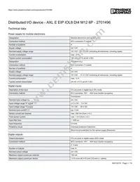 2701496 Datasheet Page 3