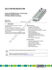 2701504 Datasheet Cover