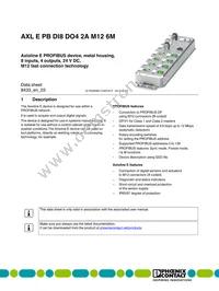 2701507 Datasheet Cover