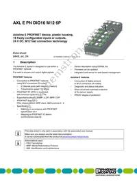 2701511 Datasheet Cover