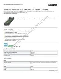 2701513 Datasheet Cover