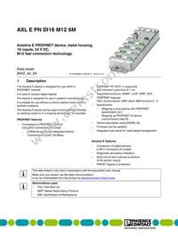 2701516 Datasheet Cover