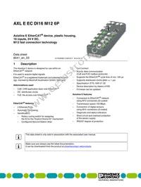 2701521 Datasheet Cover