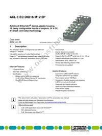 2701522 Datasheet Cover