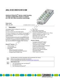 2701528 Datasheet Cover