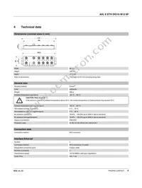 2701534 Datasheet Page 4