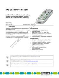 2701539 Datasheet Cover