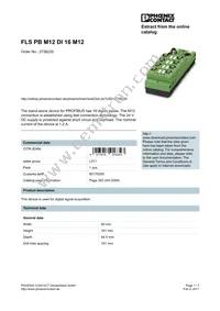 2736220 Datasheet Cover