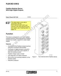 2736291 Datasheet Cover