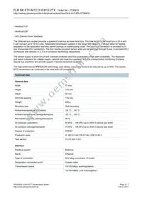 2736916 Datasheet Page 2