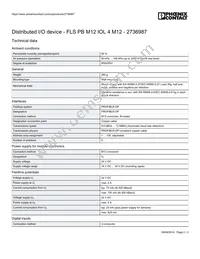 2736987 Datasheet Page 2