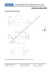 28-21SUGC/S400-A4/TR8 Datasheet Page 2