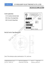 28-21SUGC/S400-A4/TR8 Datasheet Page 5
