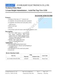 28-21SURC/S530-A3/TR8 Datasheet Cover