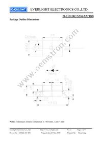 28-21SURC/S530-A3/TR8 Datasheet Page 2