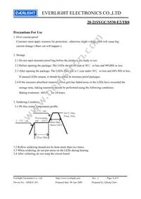 28-21SYGC/S530-E2/TR8 Datasheet Page 8