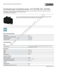 2817424 Datasheet Cover