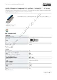 2818083 Datasheet Cover