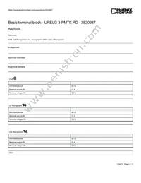 2820987 Datasheet Page 2