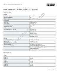 2821106 Datasheet Page 2