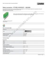 2822406 Datasheet Cover