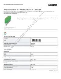 2823298 Datasheet Cover